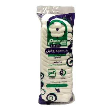 پنبه بهداشتی 100 گرمی تی تیم